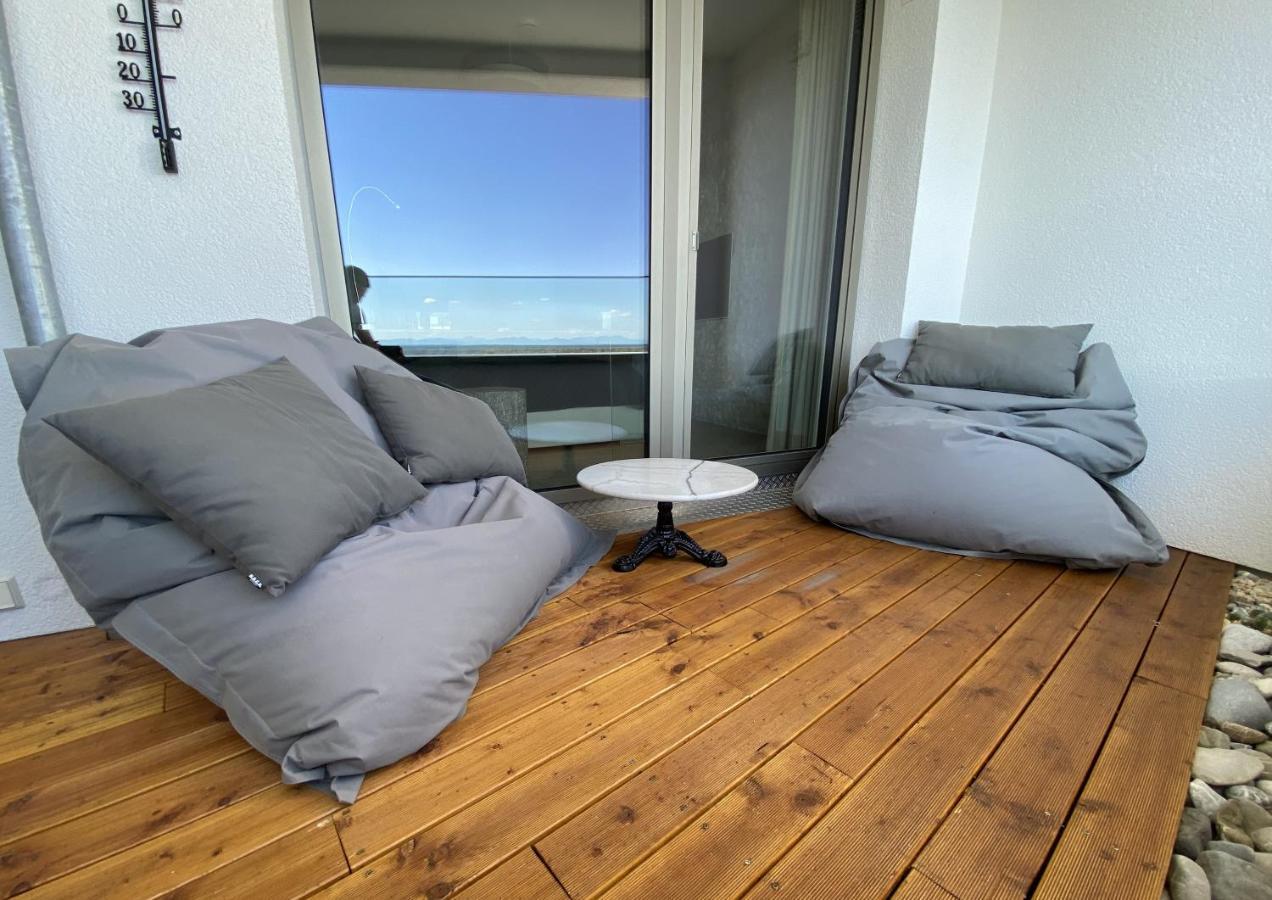 Alpen-Panorama Suite - Einzigartige Privatsuite Hoch Ueber Muenchen, 12Tes Og, Alpenblick, Loggia, Whirlpool, 15 Minuten Zum Zentrum, Ruhe Und Erholung In Der Stadt Muenchen Fuer Privat Und Geschaeftlich Reisende Exteriér fotografie